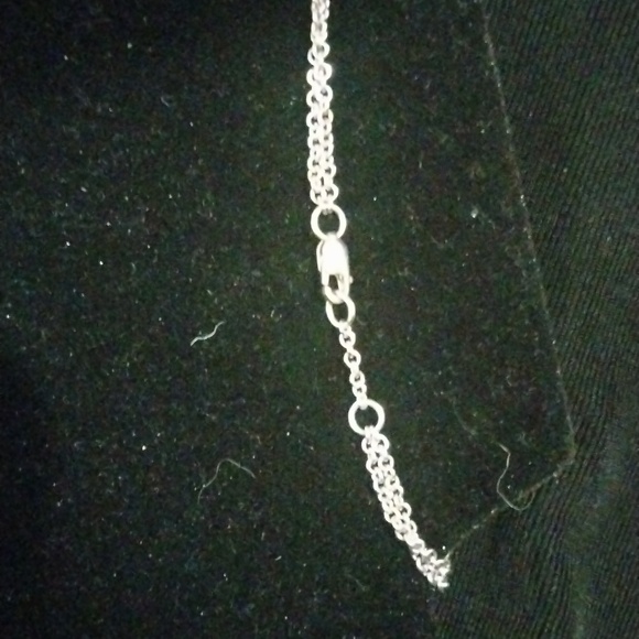 Vintage, Jane Seymour's Sterling Silver Open Heart Mom Bracelet.....7" Length - Picture 2 of 2